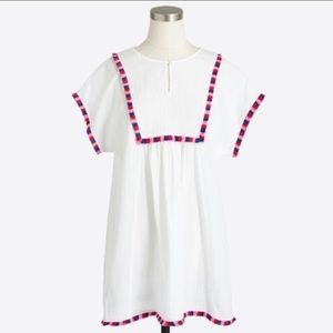 J. Crew Factory Fringe Tunic Coverup